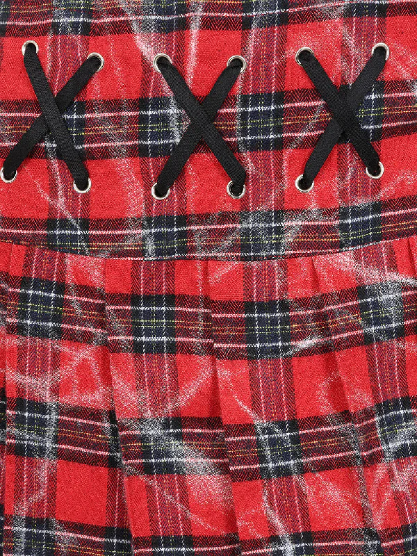 BANNED RIOT PLEATS MINI SKIRT SK25799 - Image 3
