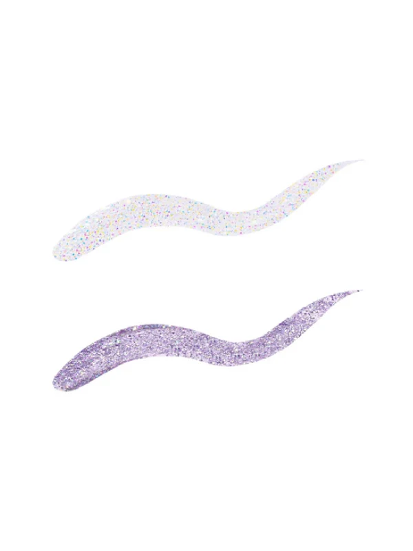 BEAUTY CREATIONS X BRATZ GLAMOUR DUAL GLITTER LINER WHITE PURPLE - Image 3