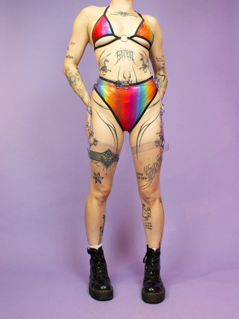 CLAW BERLIN DOUBLE LEG HARNESS CLEAR - Image 3