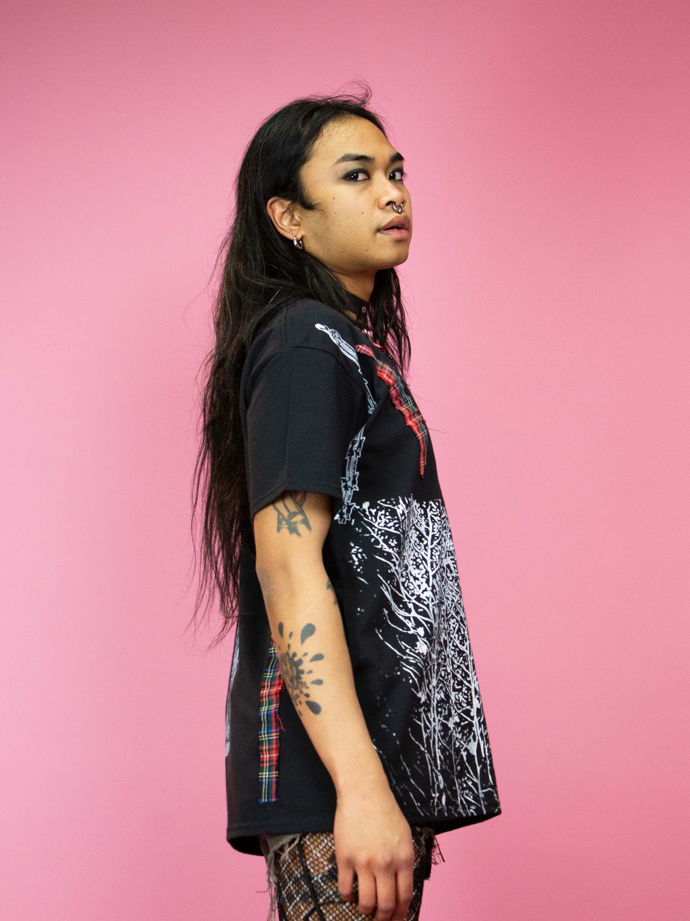 CRITICA T-SHIRT TARTAN STRIPS - Image 3