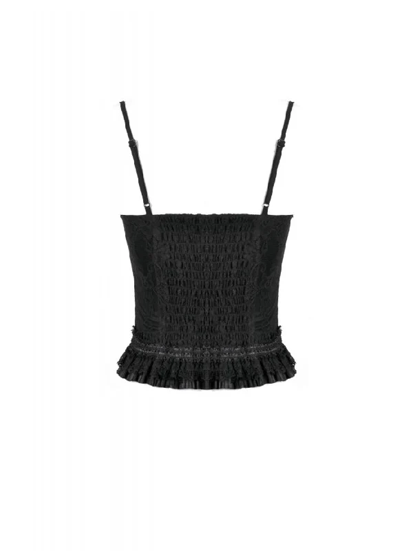 DARK IN LOVE LACE TOP TW672 - Image 4