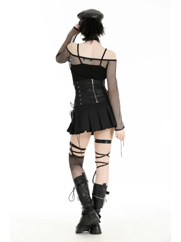 DARK IN LOVE MESH SHRUG BW150 - Image 3