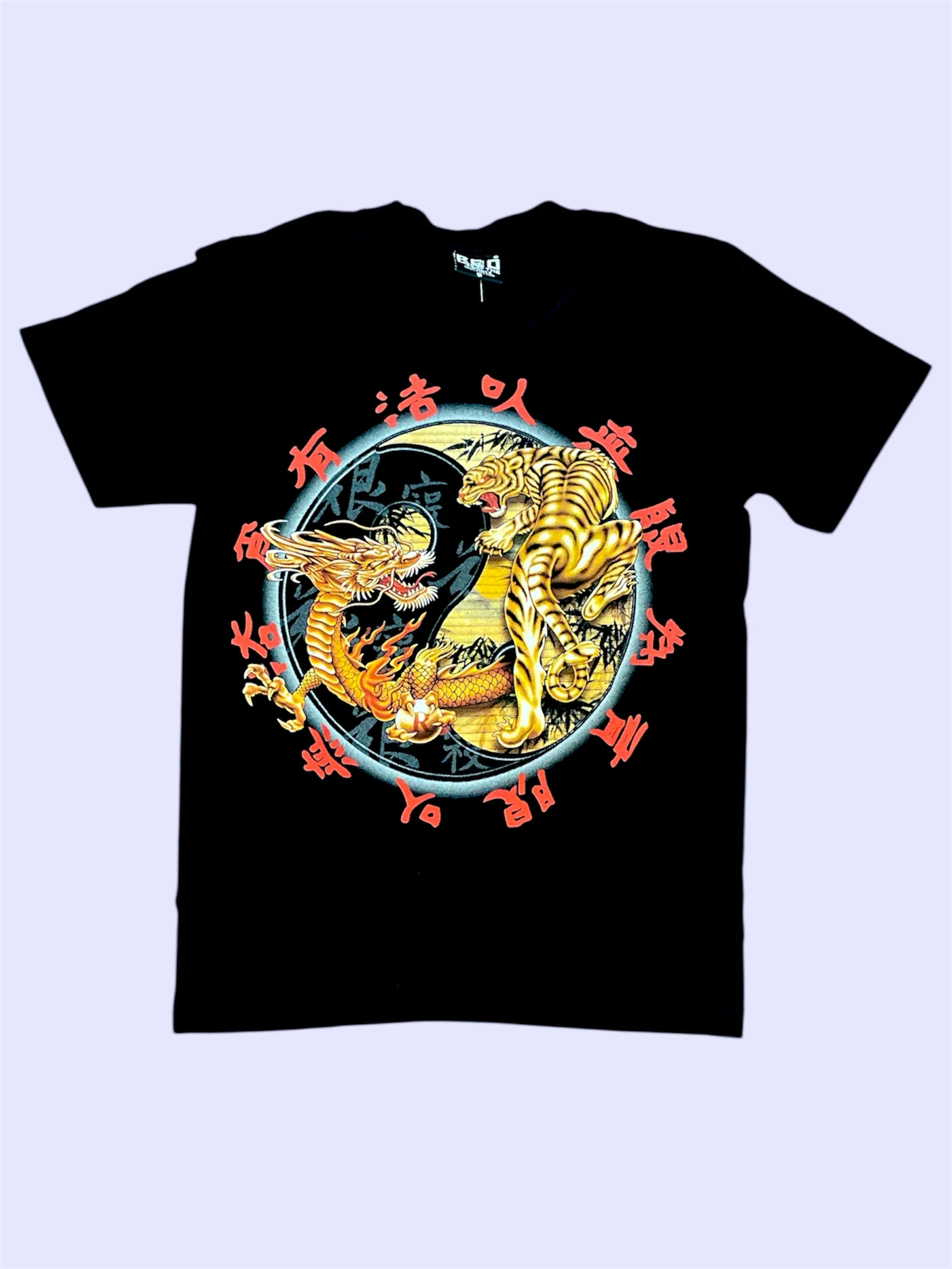 DEADSTOCK GOLD TIGER AND GOLD DRAGON SHIRT