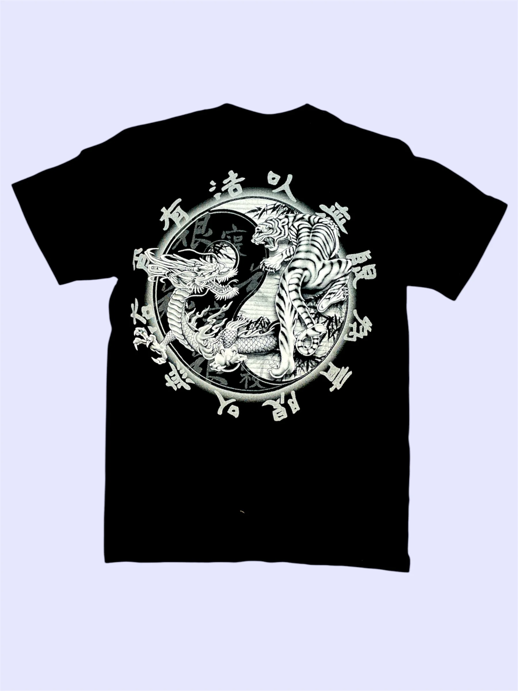 DEADSTOCK GOLD TIGER AND GOLD DRAGON SHIRT - Image 2