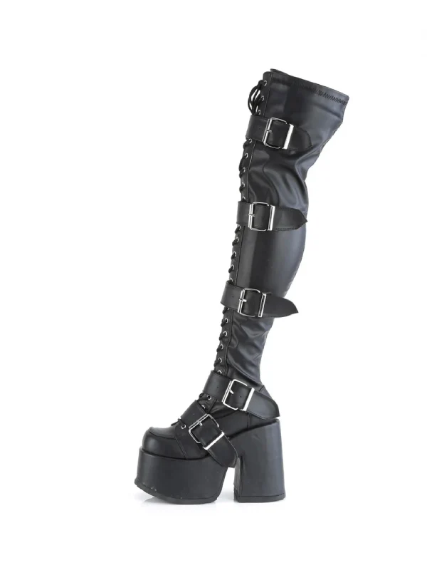 DEMONIACULT CAMEL-305 HIGH BOOTS - Image 3