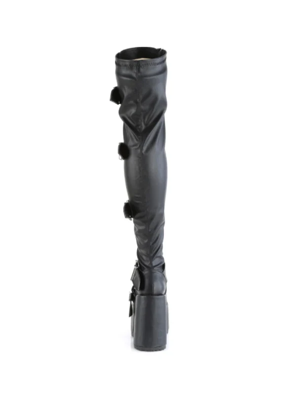 DEMONIACULT CAMEL-305 HIGH BOOTS - Image 4
