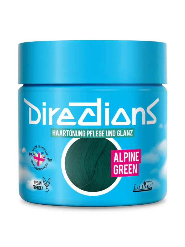 DIRECTIONS HAIRCOLOR ALPINE GREEN