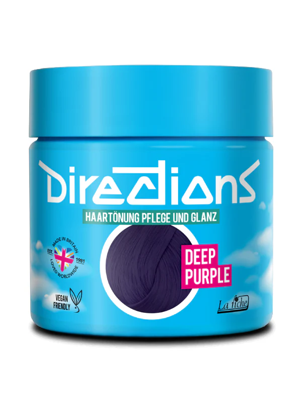 DIRECTIONS HAIRCOLOR DEEP PURPLE