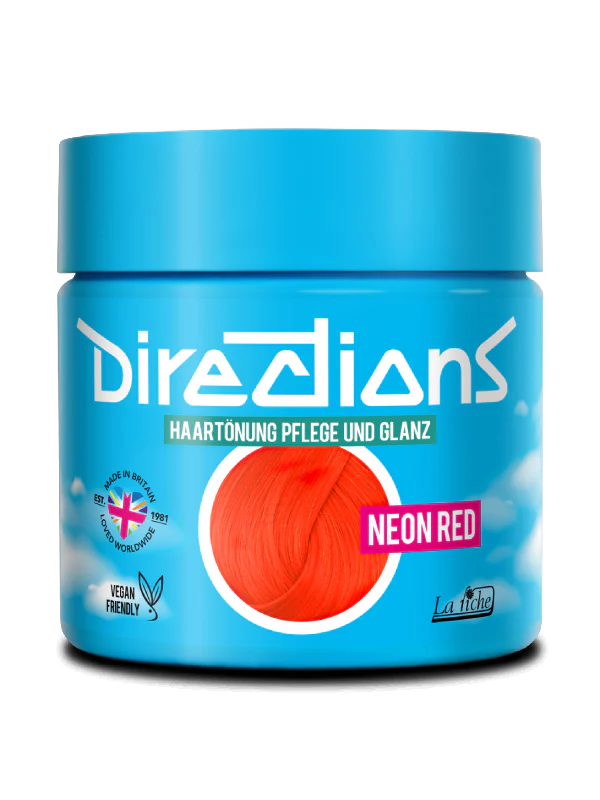 DIRECTIONS HAIRCOLOR NEON RED