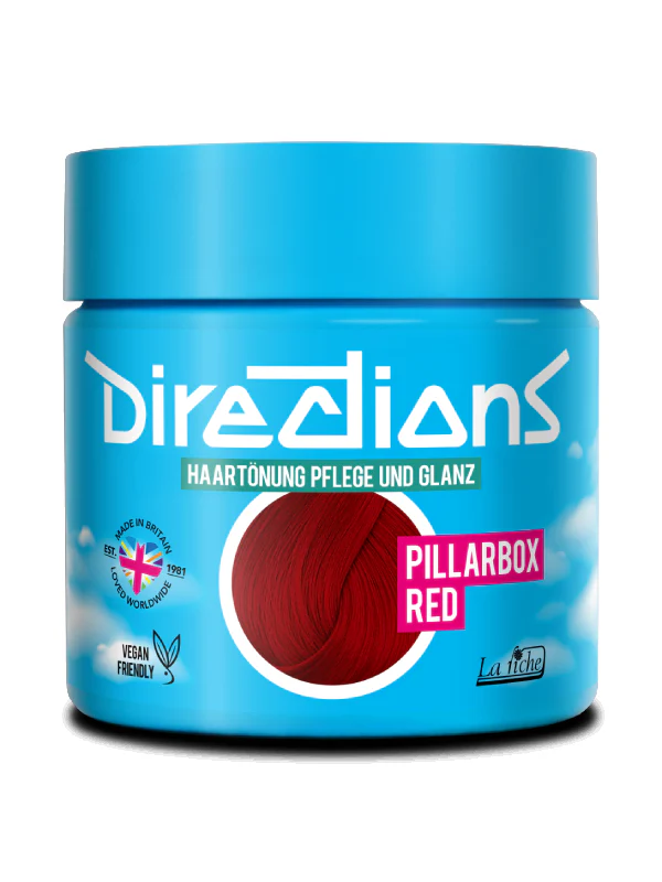 DIRECTIONS HAIRCOLOR PILLARBOX RED