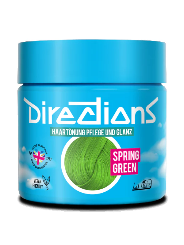 DIRECTIONS HAIRCOLOR SPRING GREEN