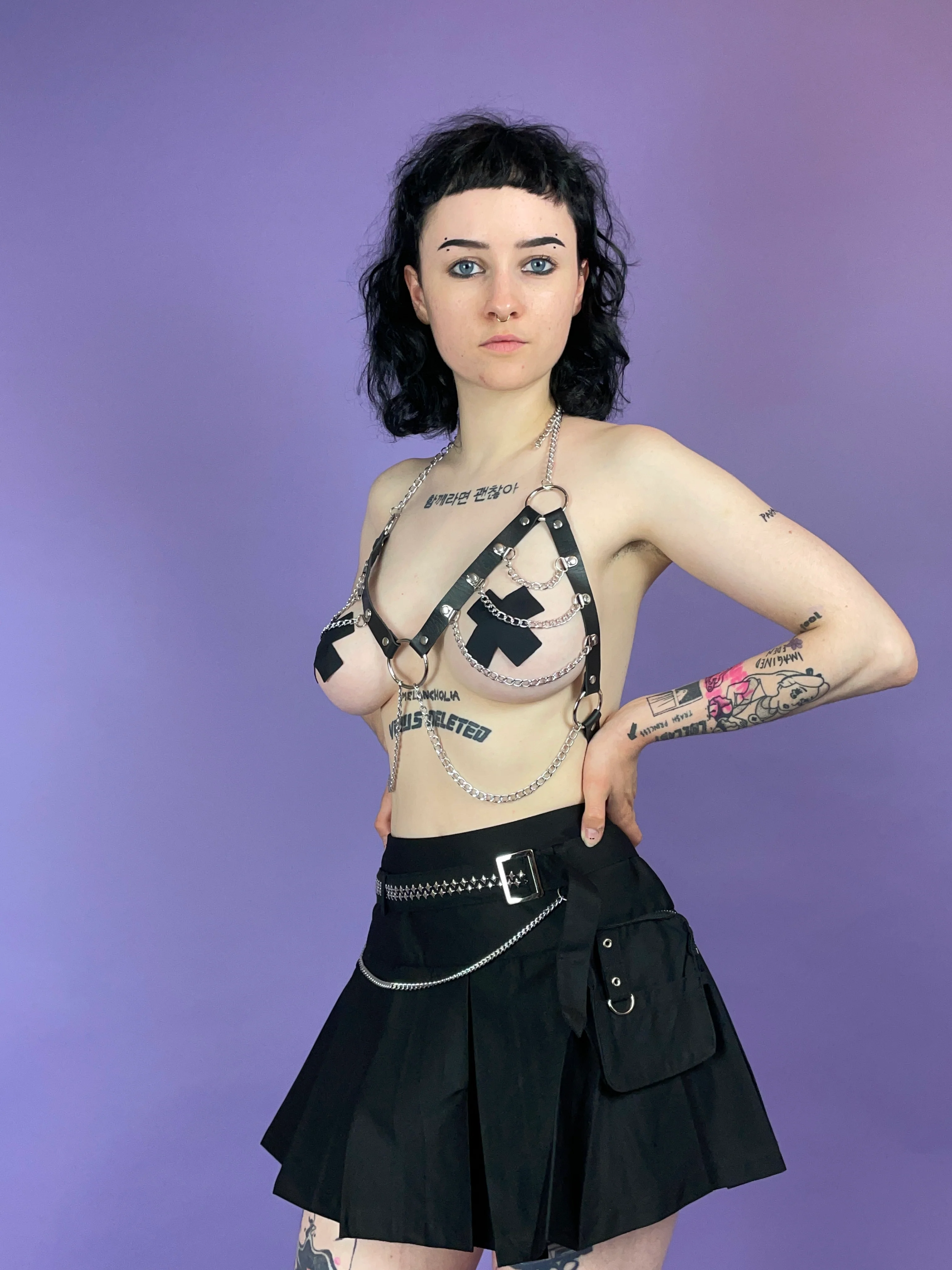 EXIT BRA HARNESS WITH CHAINS Nr. 18 - Image 3