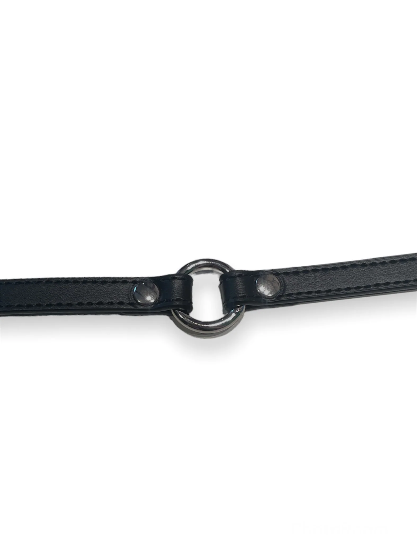 FUNK PLUS SIMPLE THIN O-RING BLACK CHOKER VEGAN CK168 - Image 2