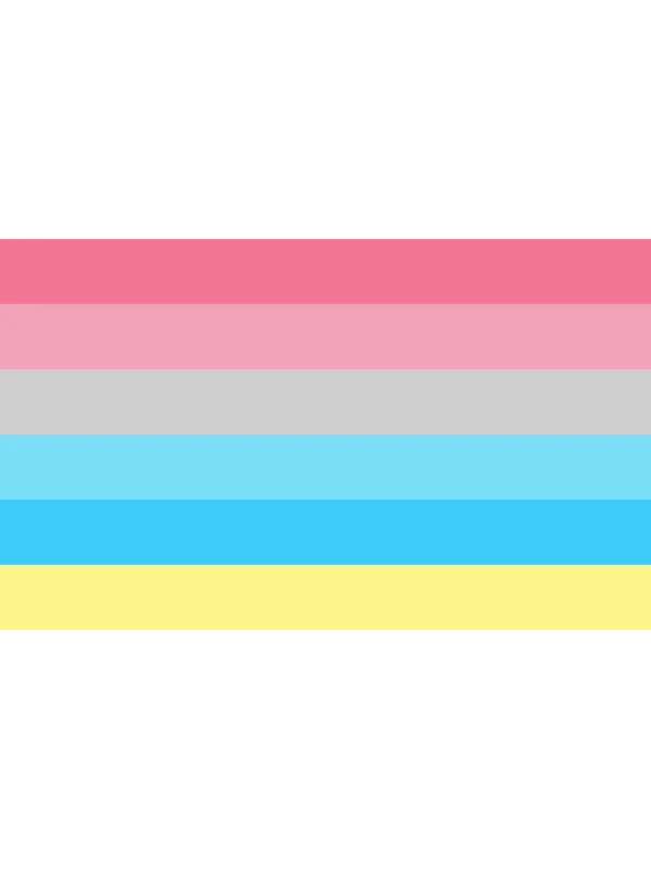 GENDERFLUX PRIDE FLAG 95 CM x 158 CM