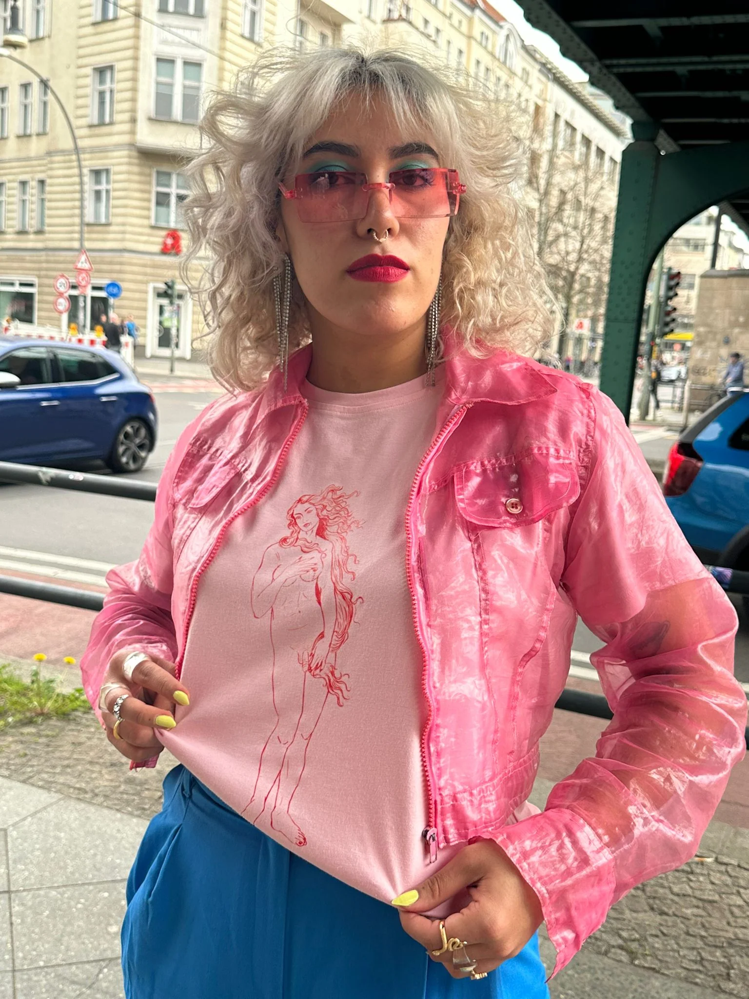 GERALDINE T-SHIRT VENUS PINK - Image 3