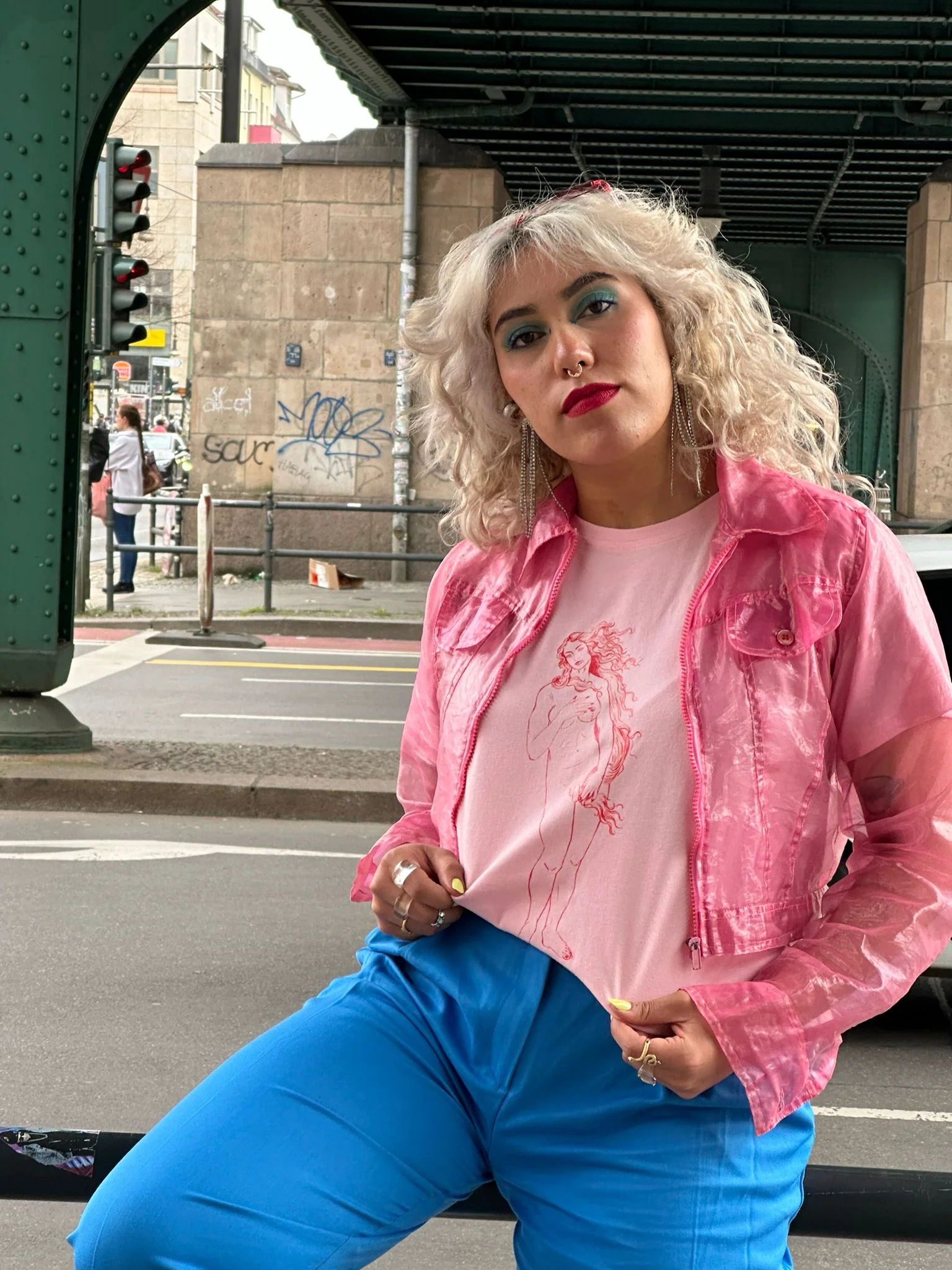 GERALDINE T-SHIRT VENUS PINK - Image 4