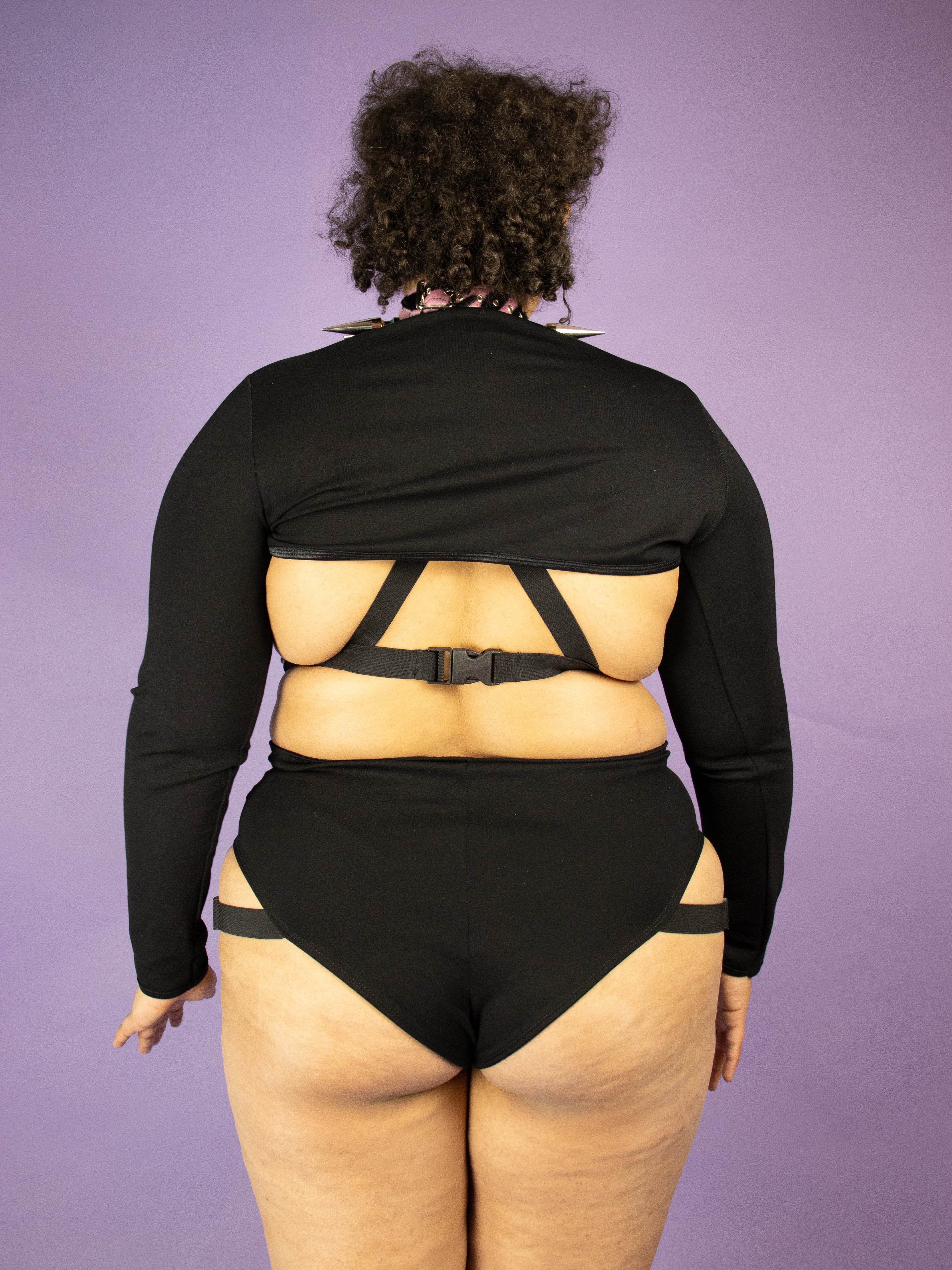 INDYANNA BLACK SHRUG PLUS SIZE - Image 3