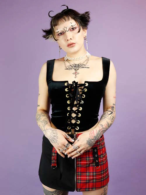 INDYANNA PAULINE CORSET TOP BLACK - Image 3