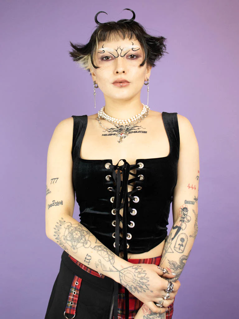 INDYANNA PAULINE CORSET TOP BLACK - Image 7