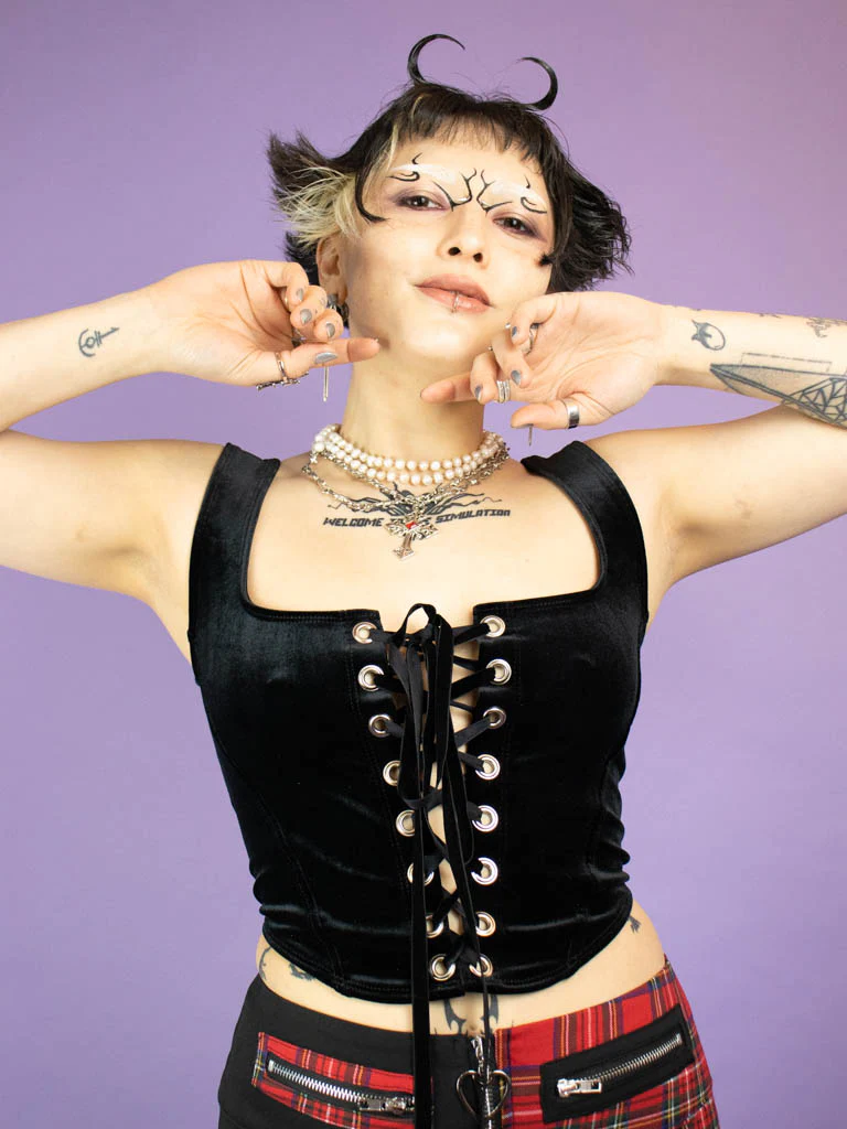INDYANNA PAULINE CORSET TOP BLACK - Image 8