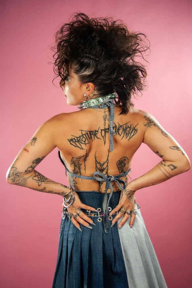 INDYANNA UPCYCLED JEANS STAR BRA - Image 3