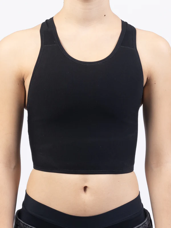 TRANSUNDEEZ CHEST BINDER SHORT BLACK