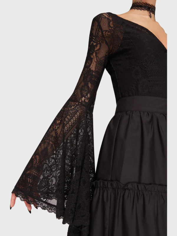 KILLSTAR FATAL ATTRACTION BODYSUIT BLACK - Image 3