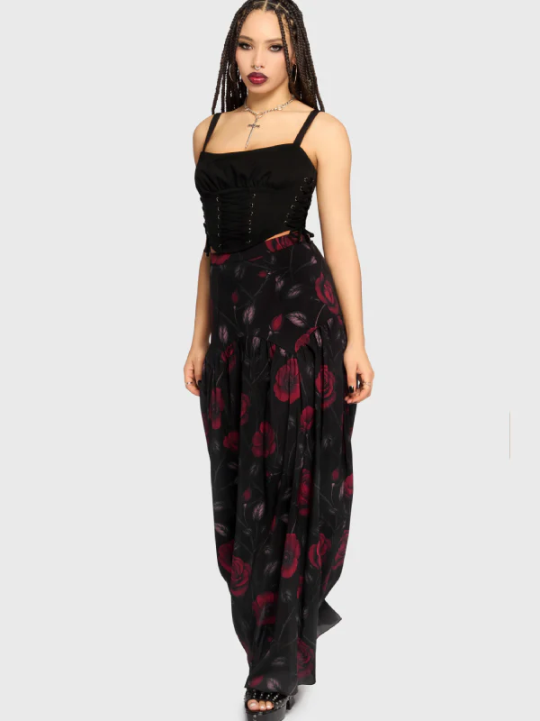 KILLSTAR FAWNELLE LACE UP CORSET TOP - Image 4