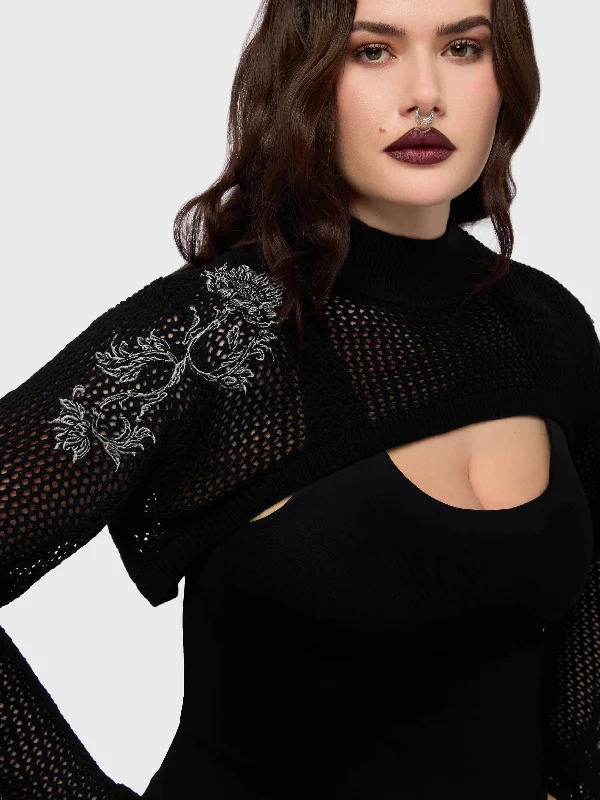 KILLSTAR GAIA ADOMED KNIT BOLERO - Image 2