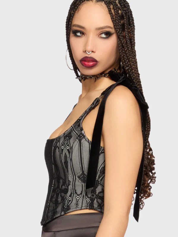 KILLSTAR HALLOWED OBSCURA CORSET - Image 2