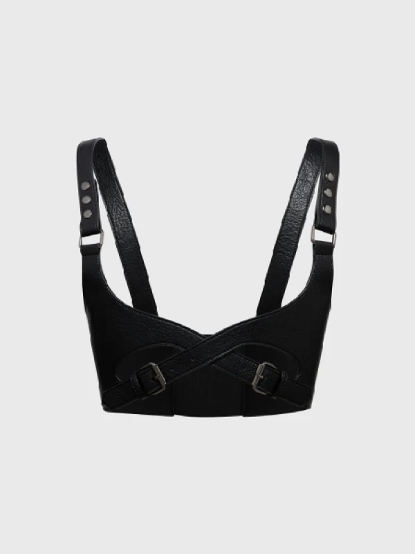 KILLSTAR ROSEATE HARNESS BLACK/SILVER - Image 2