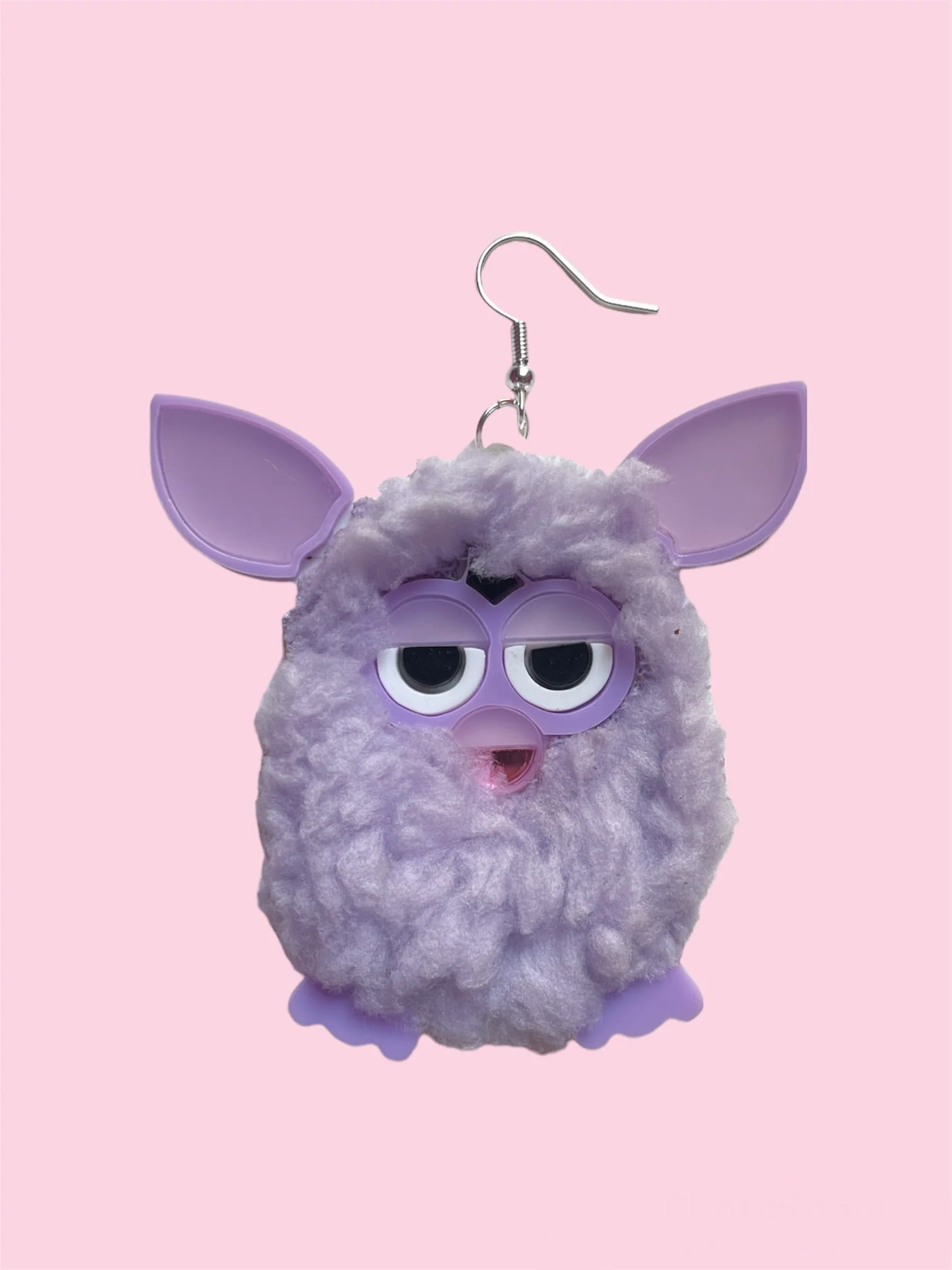 LILAC FURBY EARRINGS BY I`M YOUR PRESENT - Image 2