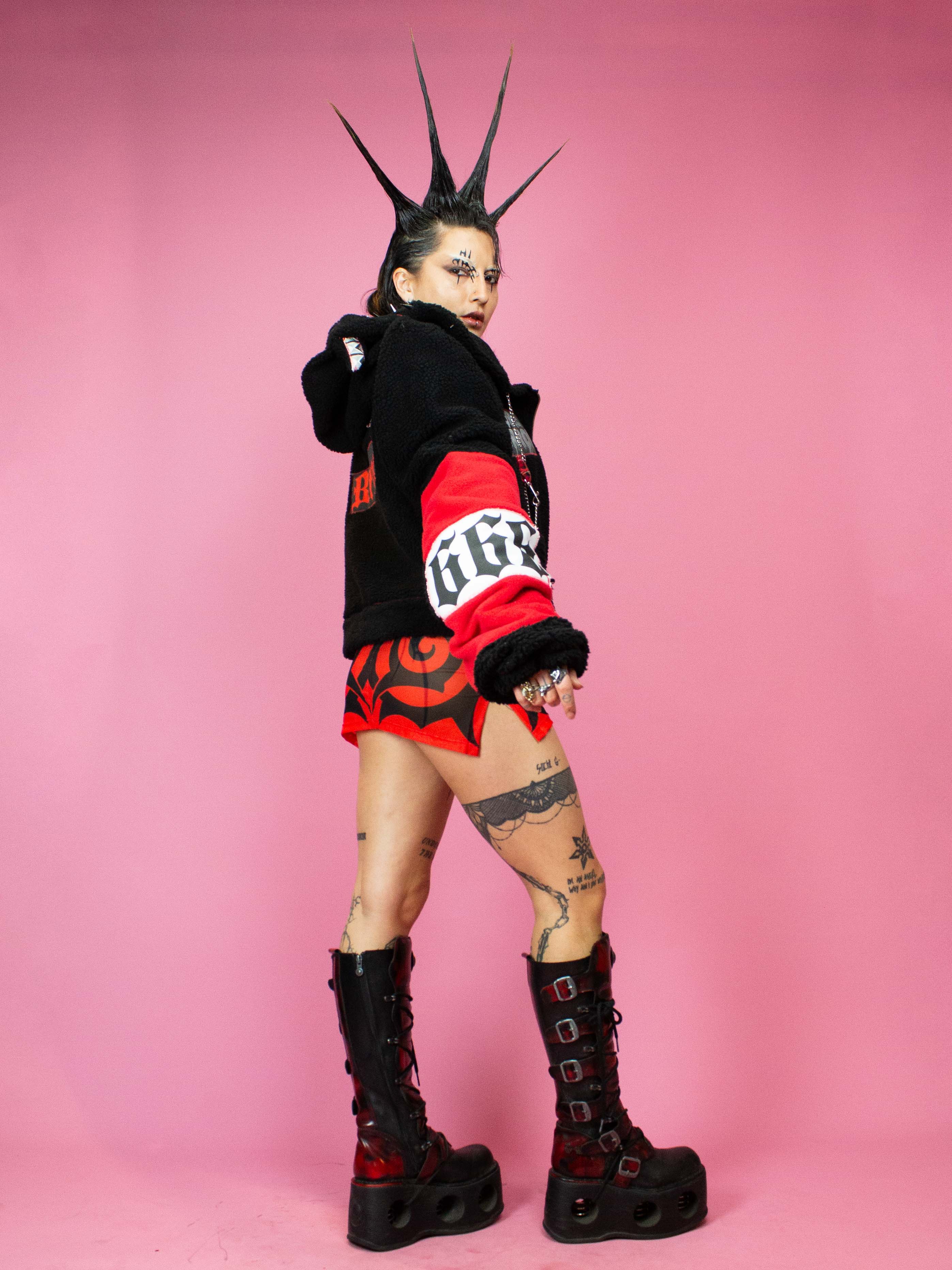 LU LA LOOP BITE ME BADASS HOODIE JACKET - Image 3