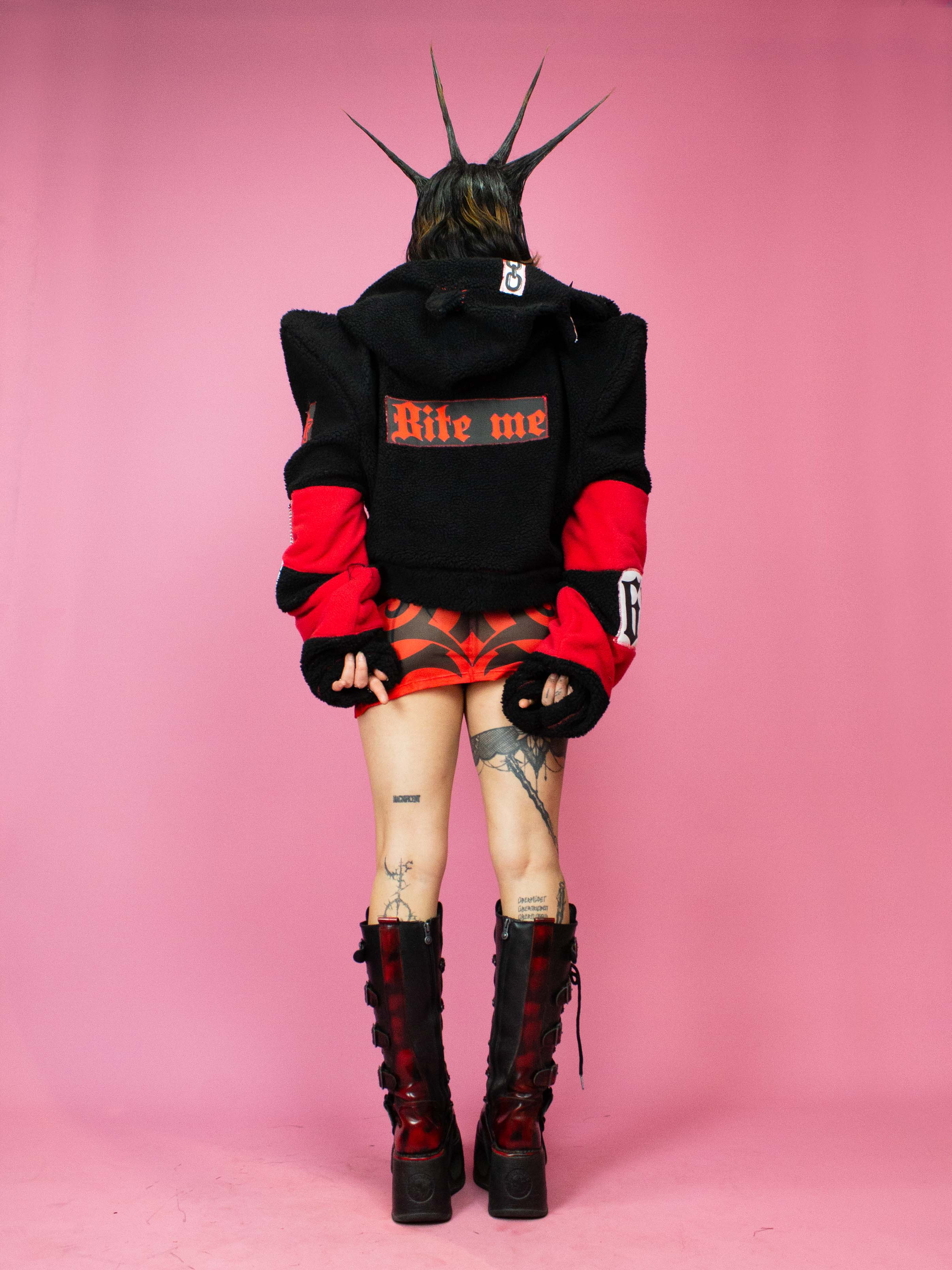 LU LA LOOP BITE ME BADASS HOODIE JACKET - Image 4