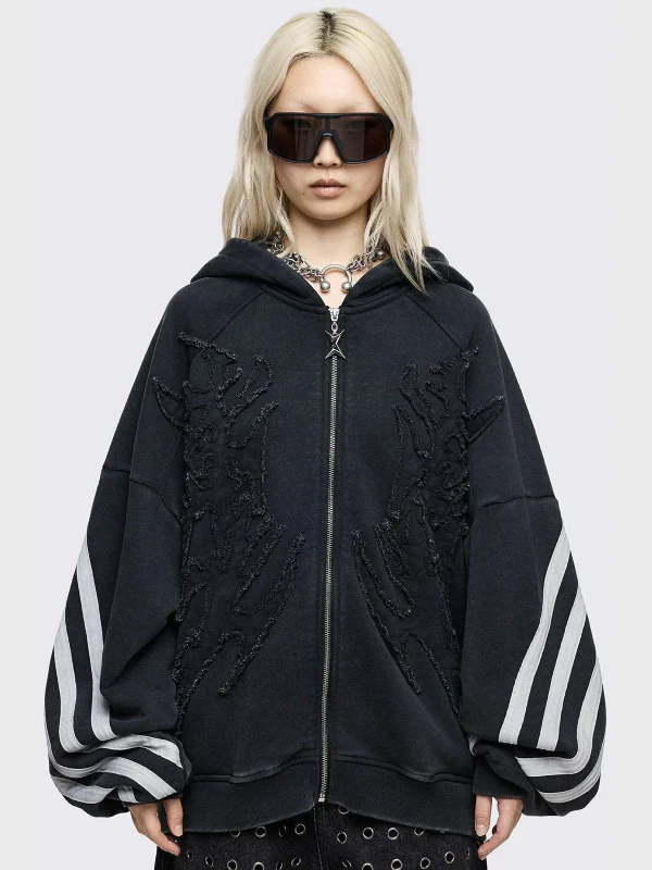 MINGA DUB ZIP UP HOODIE