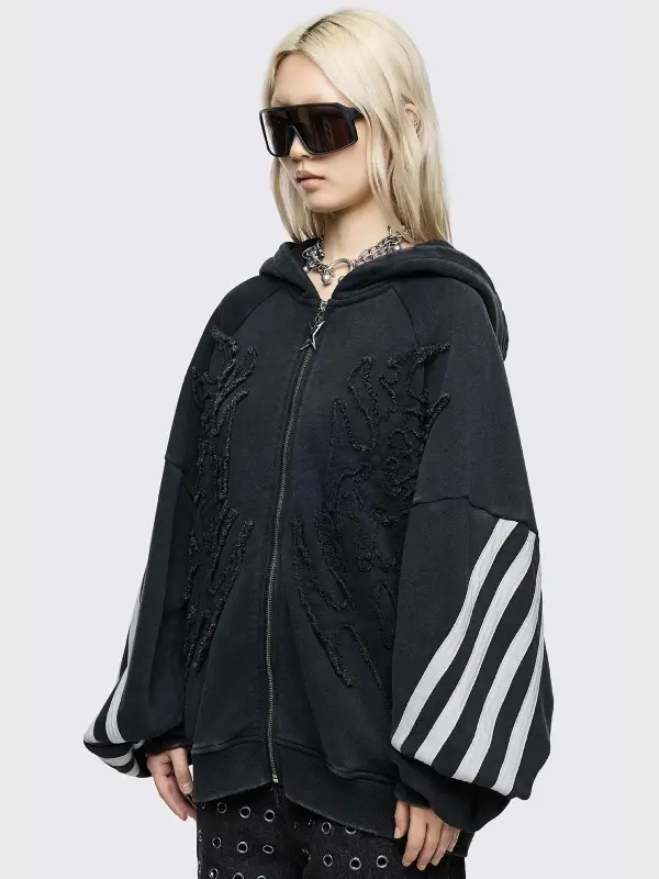 MINGA DUB ZIP UP HOODIE - Image 2
