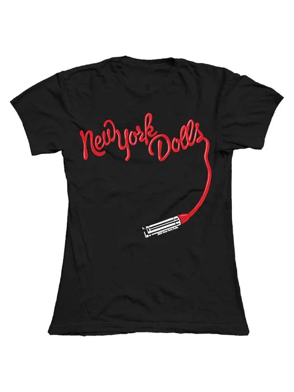 NEW YORK DOLLS LIPSTICK T SHIRT
