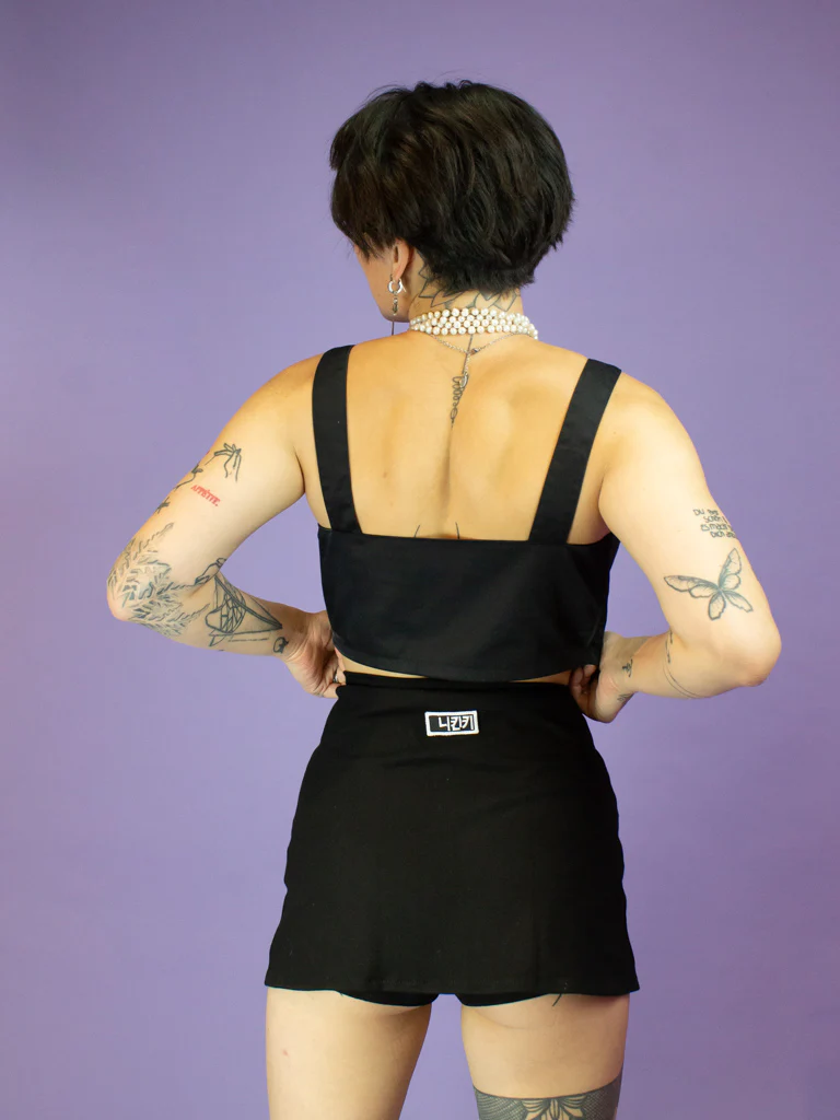 NIKINKY TYRANT CORSET LILAC ON BLACK - Image 5
