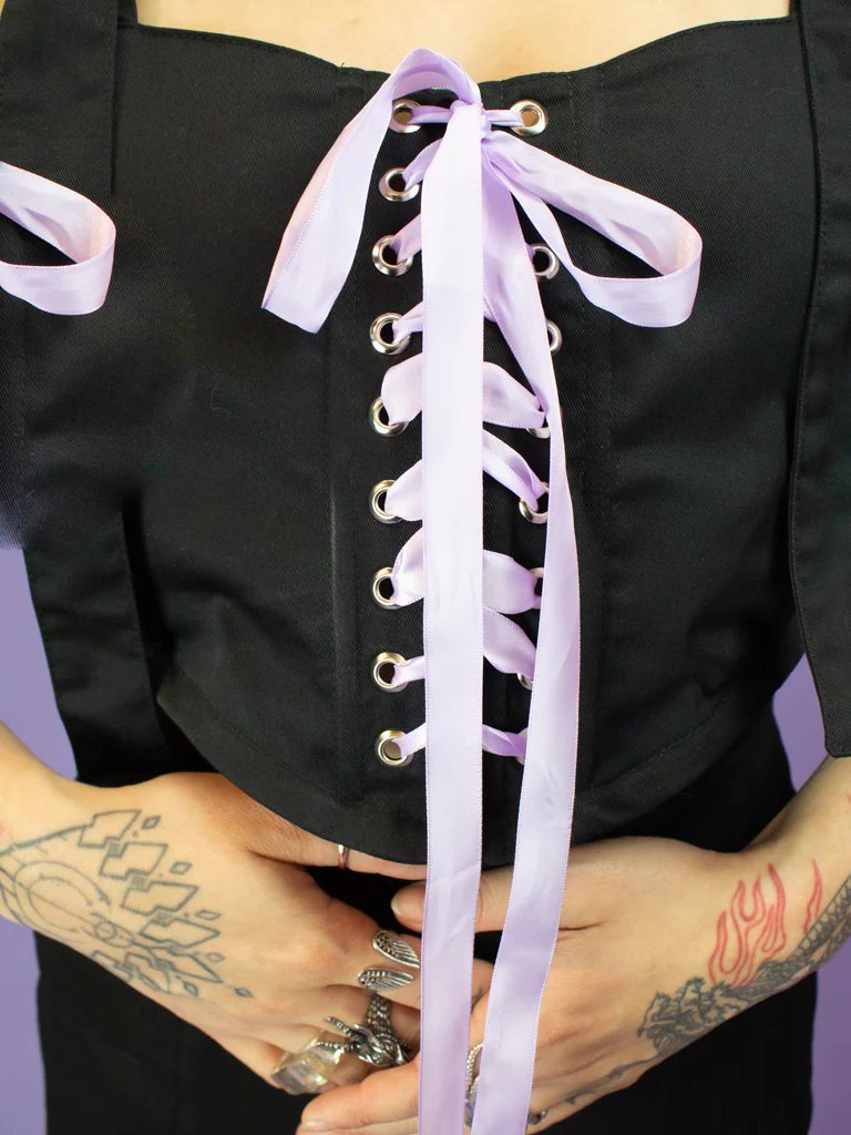 NIKINKY TYRANT CORSET LILAC ON BLACK - Image 6