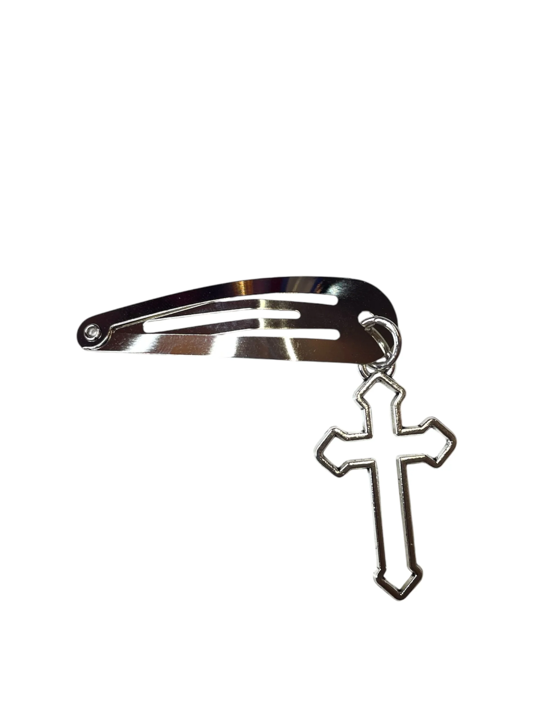 OPEN CROSS HAIRCLIP