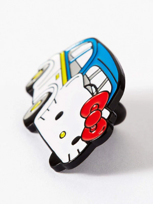 PUNKY PINS HELLO KITTY CAR ENAMEL PIN - Image 2