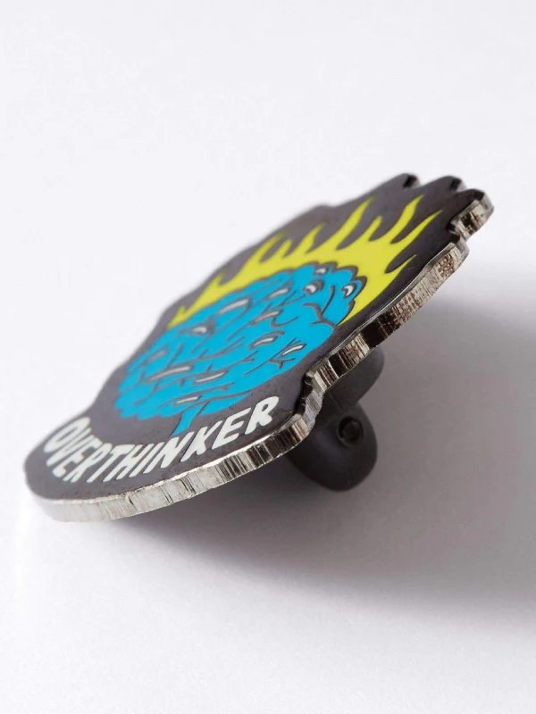 PUNKY PINS OVERTHINKER ENAMEL PIN - Image 2