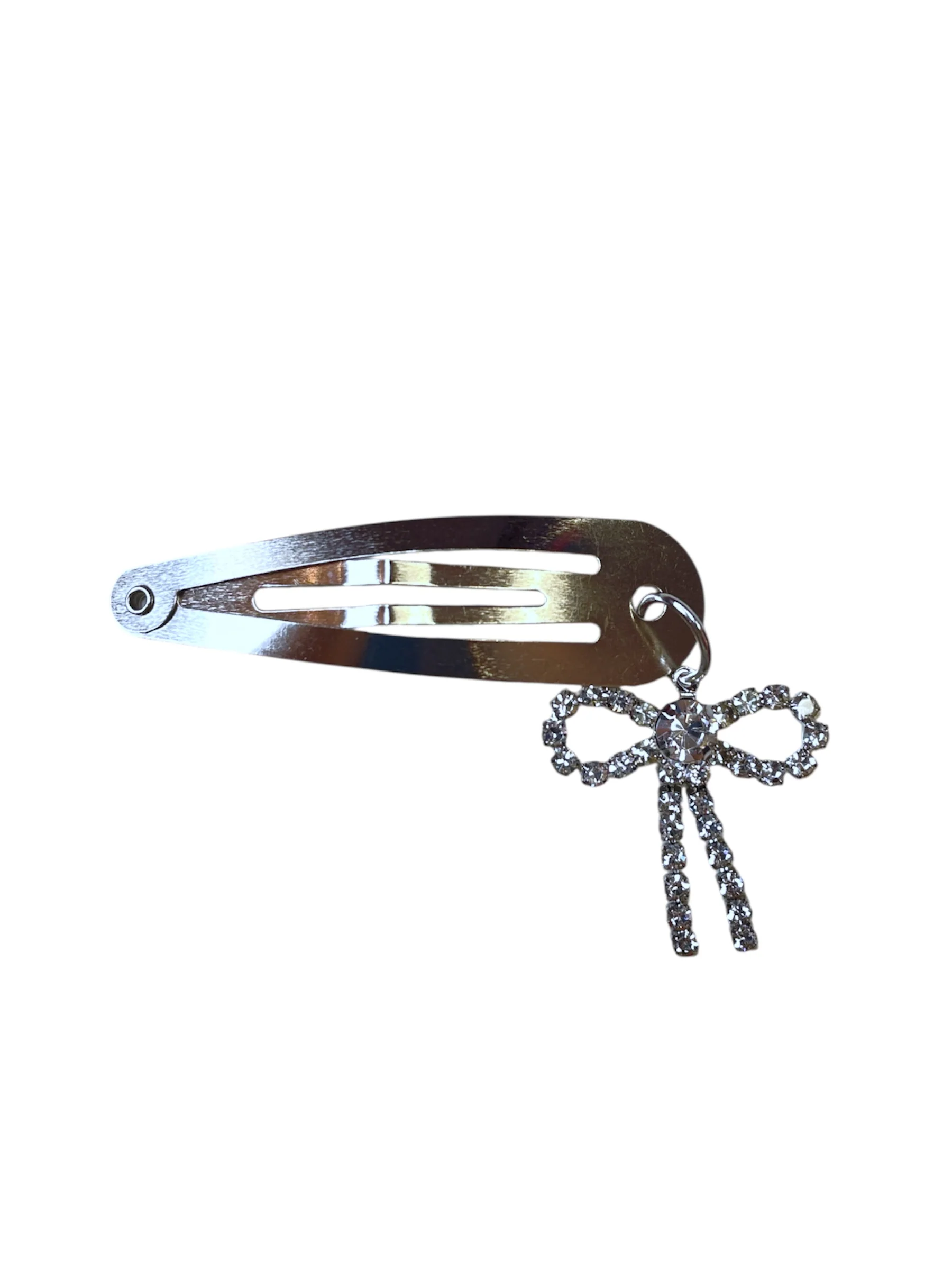 RHINESTONE BOW HAIRCLIP