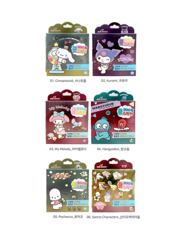 SANRIO CHARACTERS STICKER ROLLS - Image 2