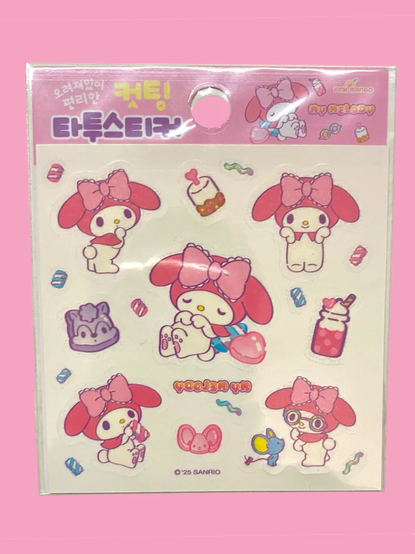 SANRIO DIY CUT TATTOO STICKER - Image 9