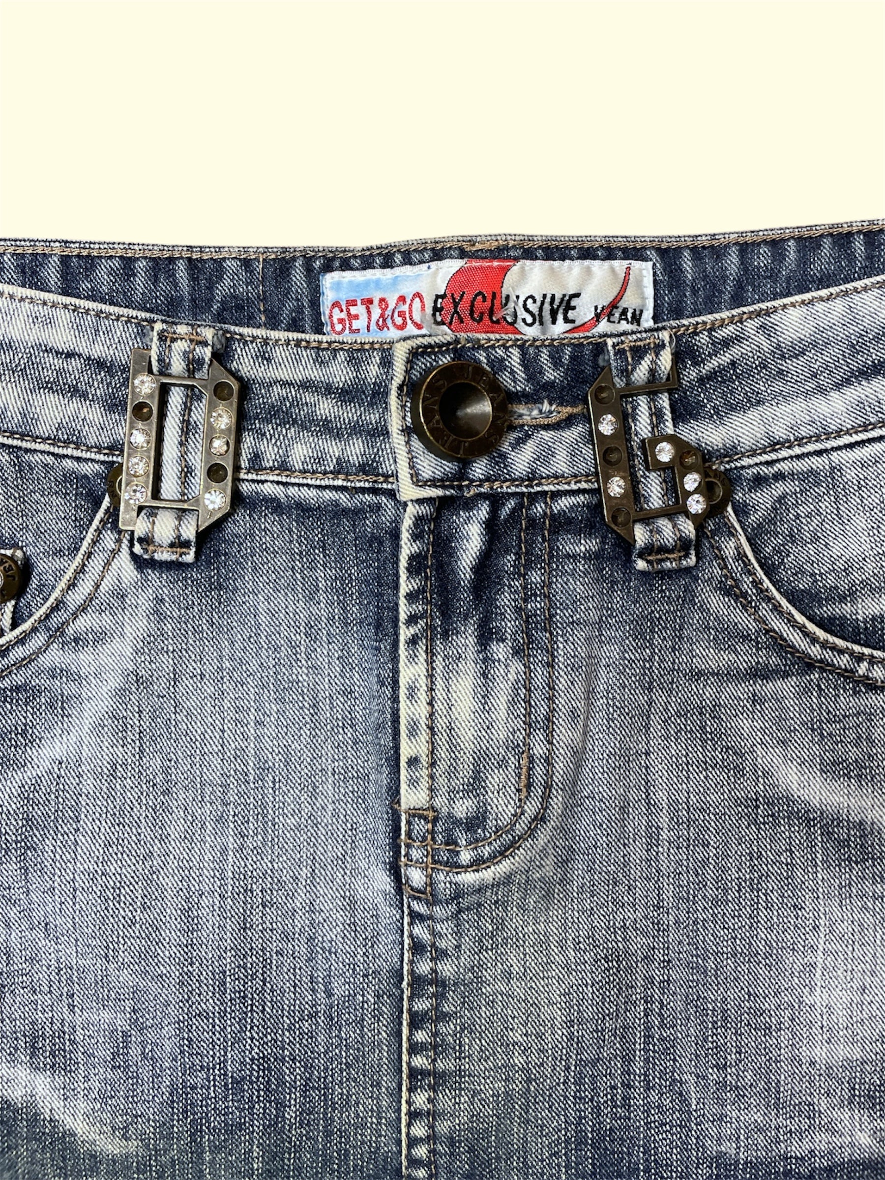 SECOND HAND GET&GO EXCLUSIVE JEANS SKIRT - Image 2