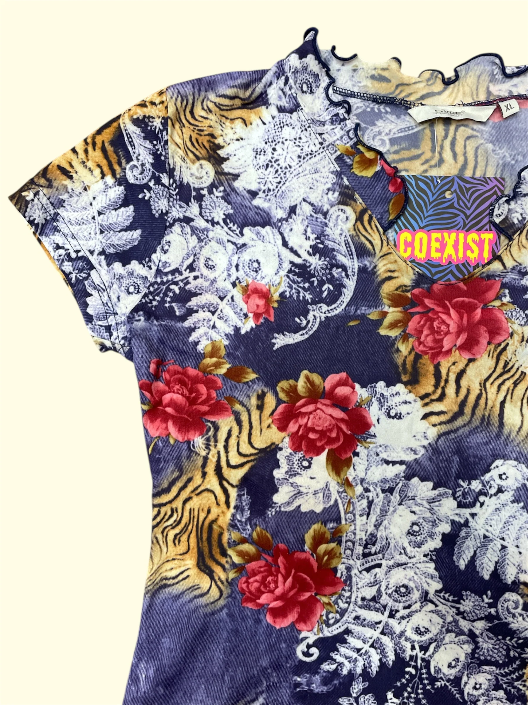 SECOND HAND LIVRE TIGER FLOWER TOP - Image 2