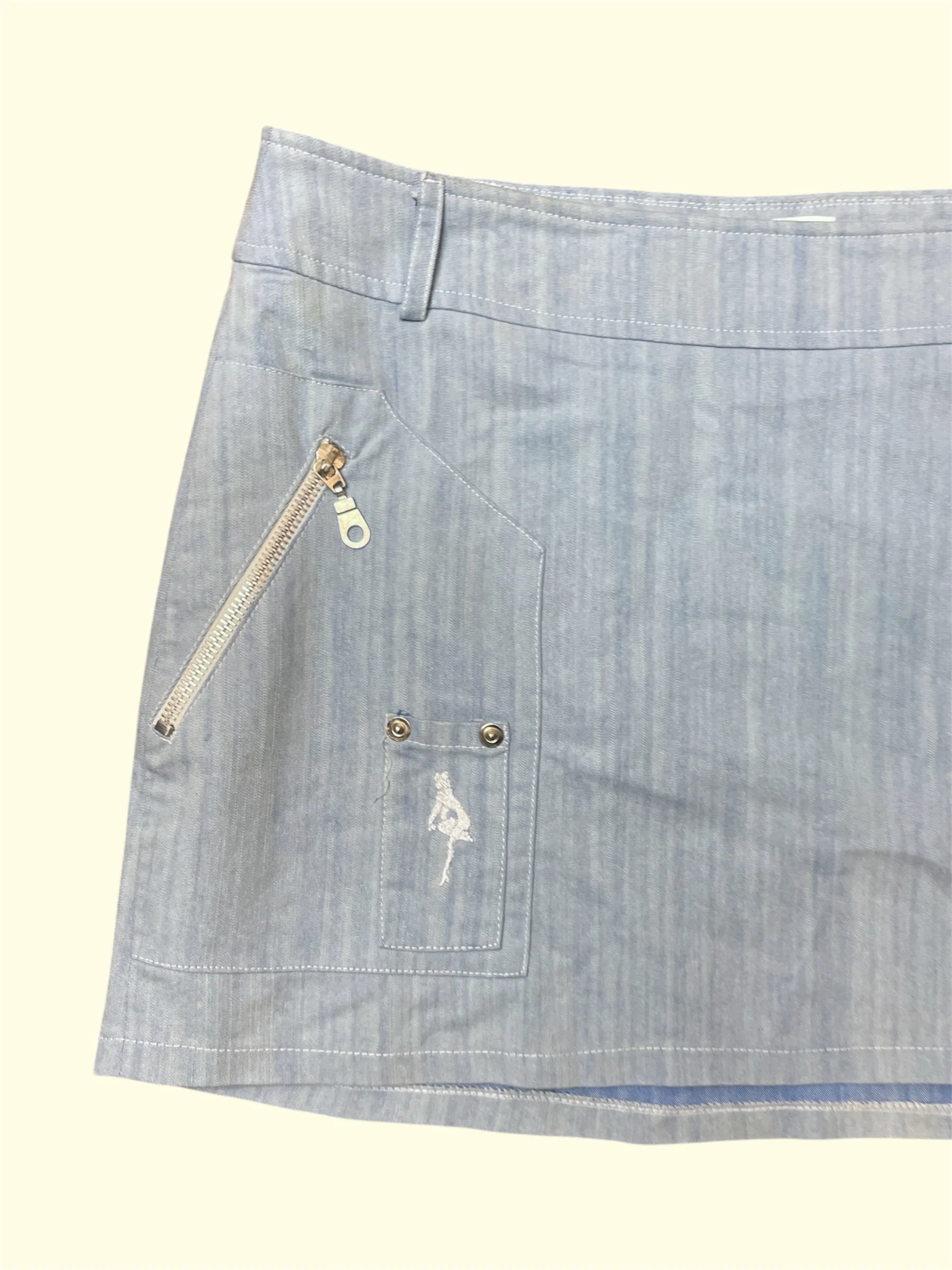 SECOND HAND MAX FASHION JEANS SKIRT - Image 2