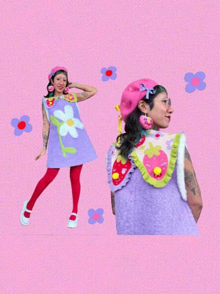 SO LAZO STRAWBERRY COLLAR - Image 3