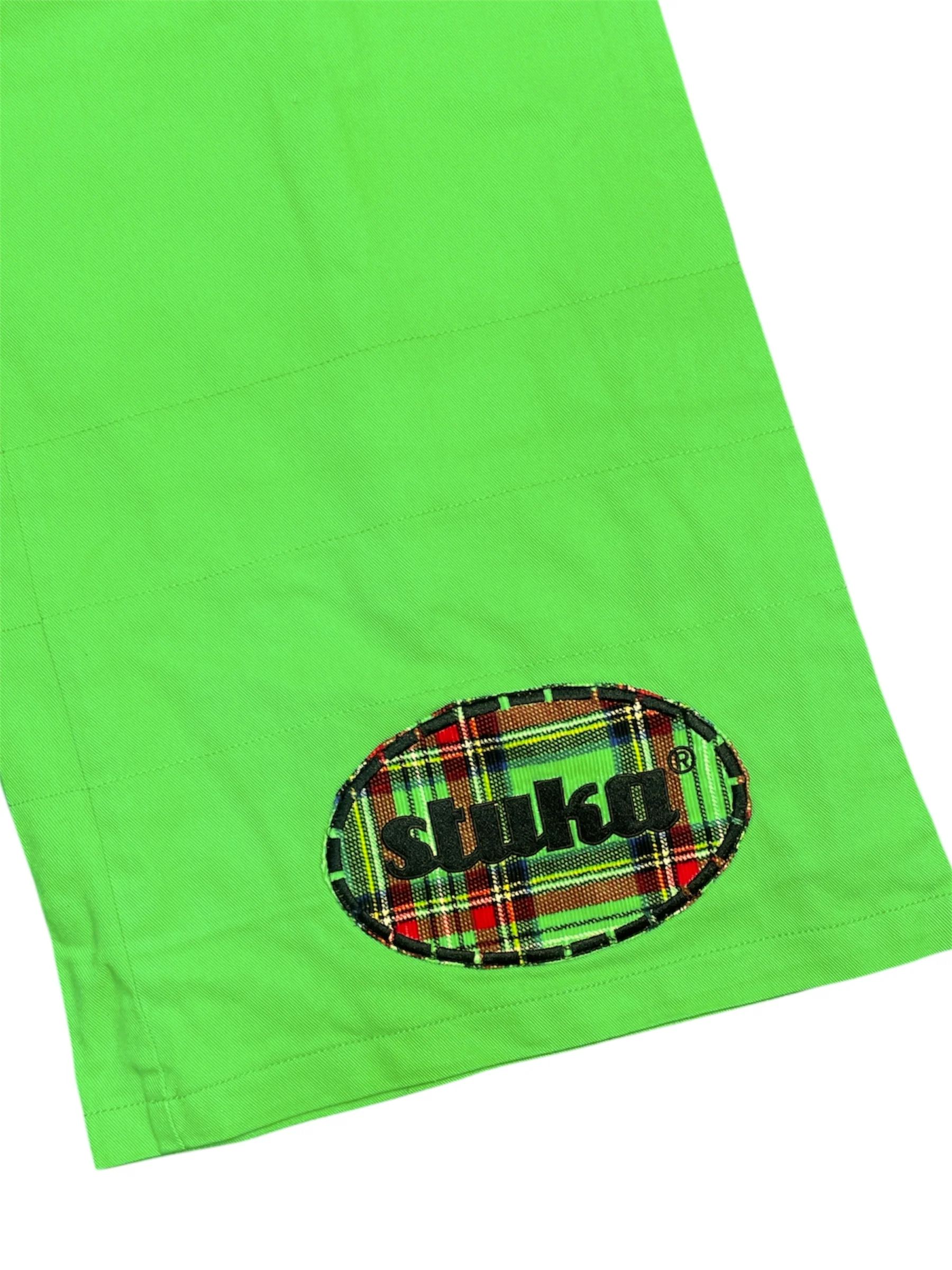 STUKA DEADSTOCK GREEN LONG TARTAN POCKETS 013 - Image 3